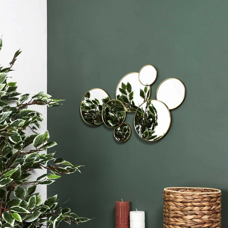 DECORATION MIROIR ROND