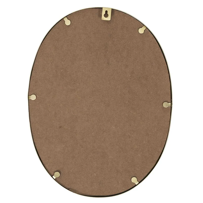 MIROIR DECO CONTOUR DECO DORE OVALE