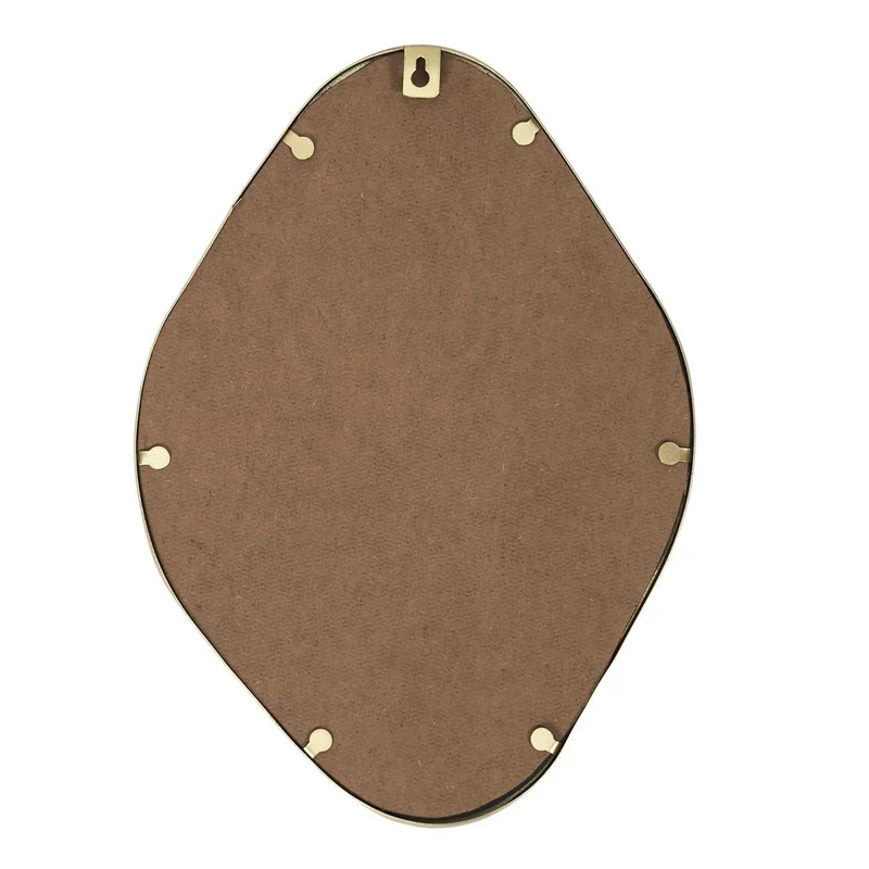 MIROIR DECO CONTOUR DECO DORE LOSANGE