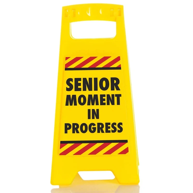 Senior Moment in Progress--