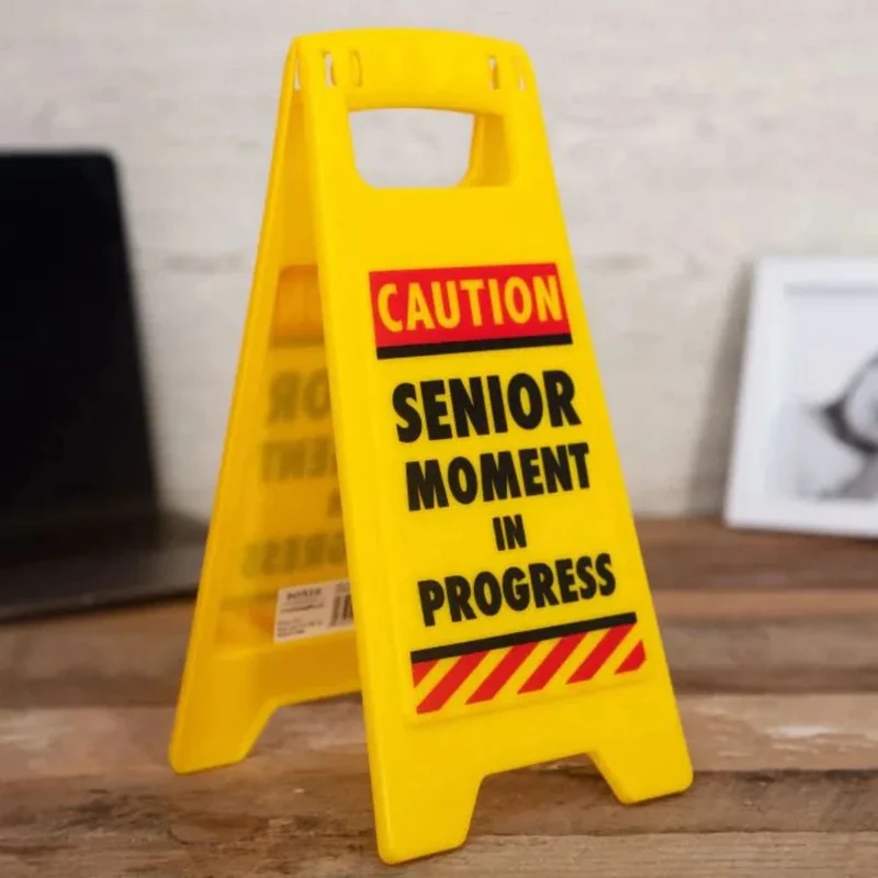 Senior Moment in Progress--