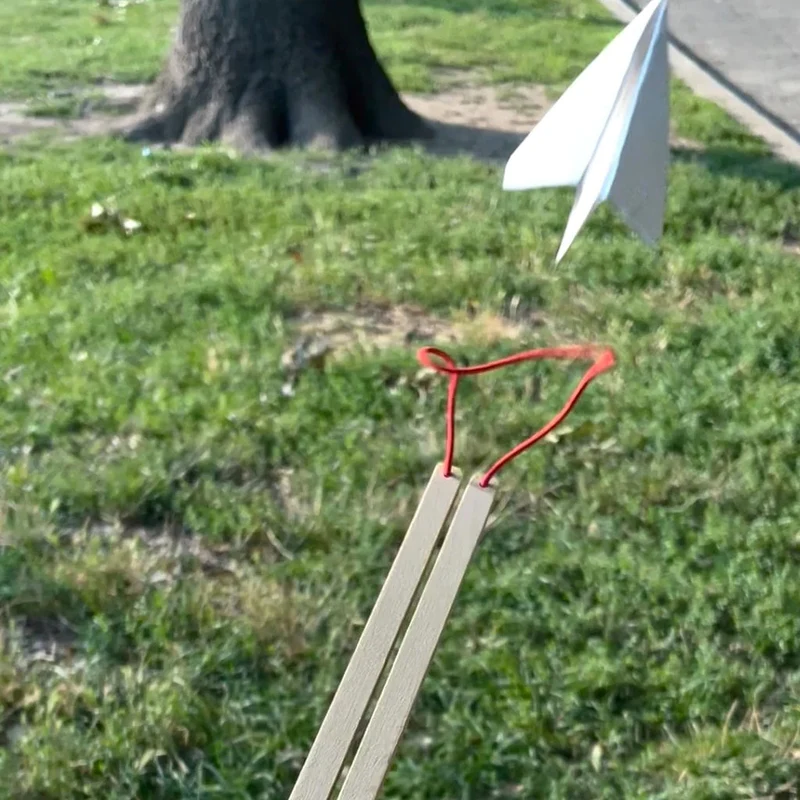 Huckleberry Paper Plane Launcher
