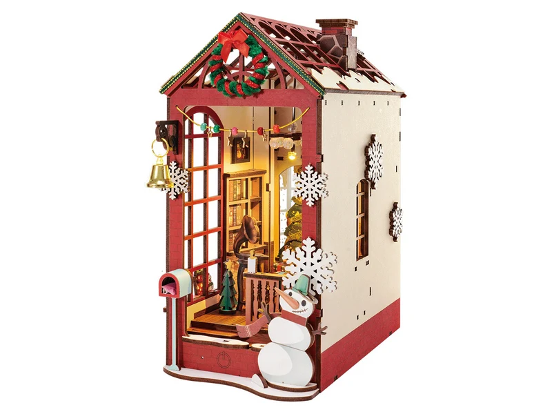 Book Nook - Pièce miniature - Christmas Indoor Scene - Rolife