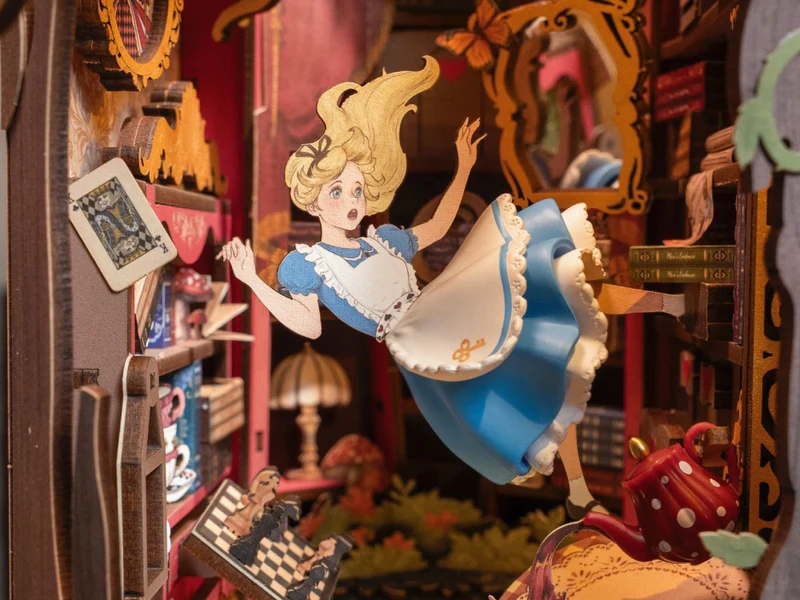 Book Nook - Pièce miniature - Alice Adventure - Rolife
