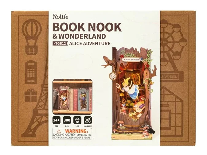 Book Nook - Pièce miniature - Alice Adventure - Rolife