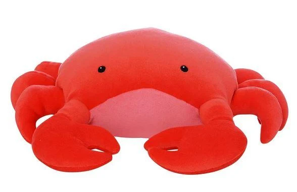 Manhattan Toy Velveteen Plush Crabby Abby - Crabe peluche