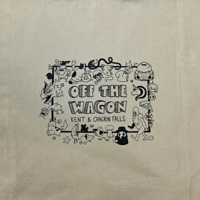 Off the Wagon 5oz Cotton Canvas Tote Bag