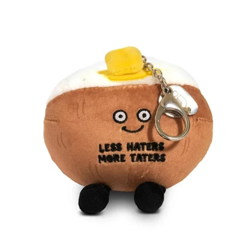 Less haters More Taters Keychain-