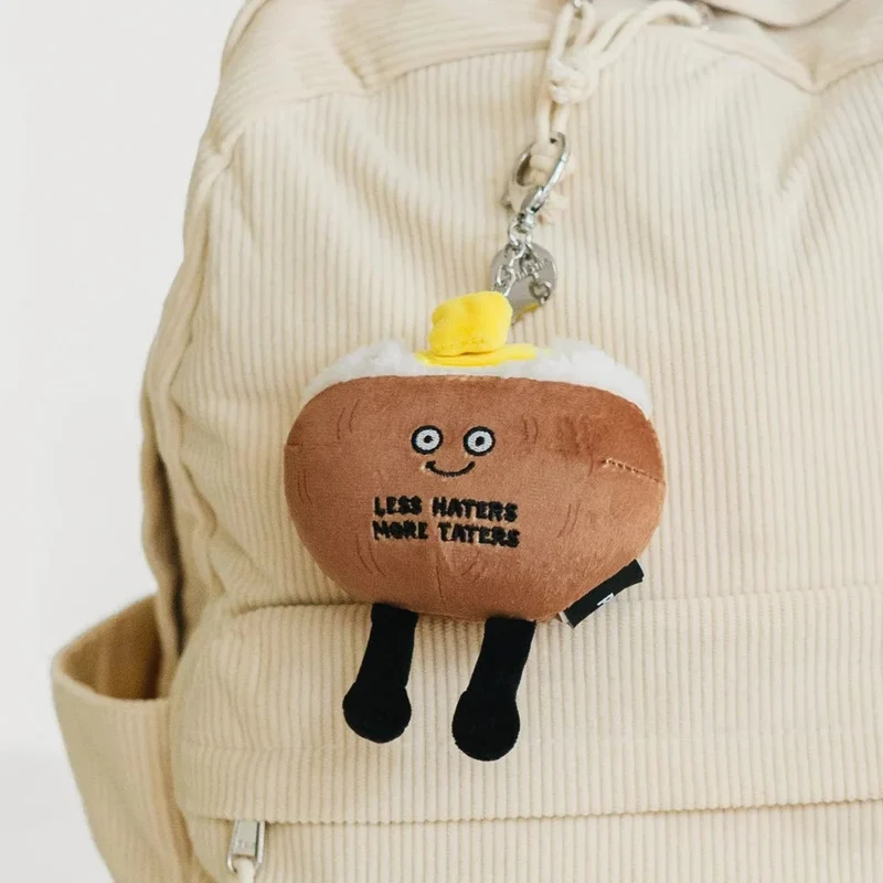 Less haters More Taters Keychain-