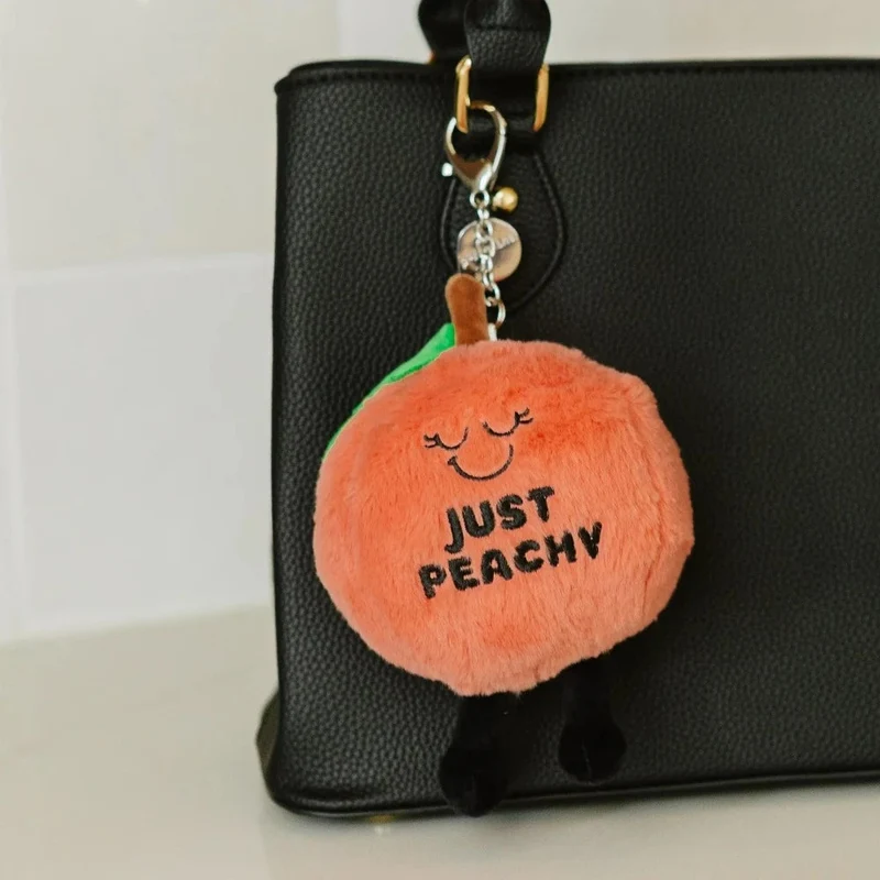 Just Peachy Keychain-