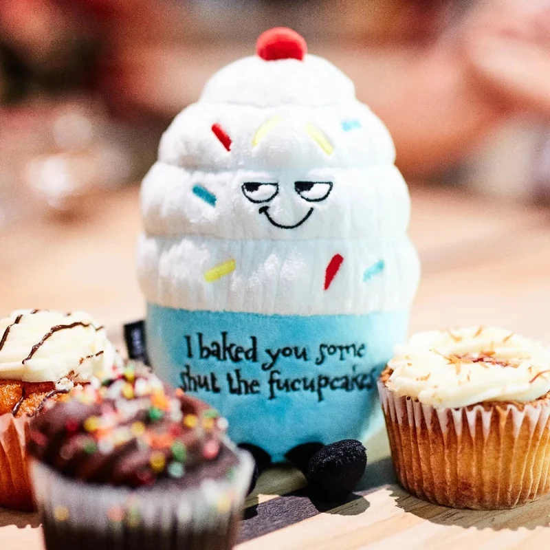 I baked you some shut the fucupcakes Plushie