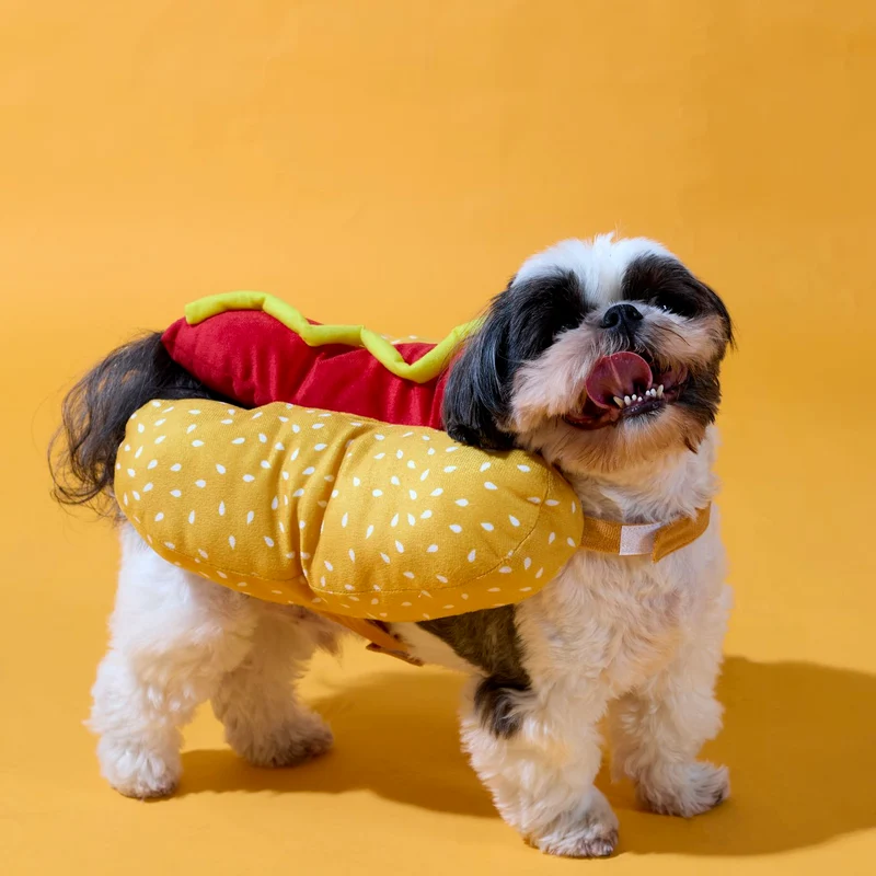 DEGUISEMENT HOT-DOG POUR CHIEN
