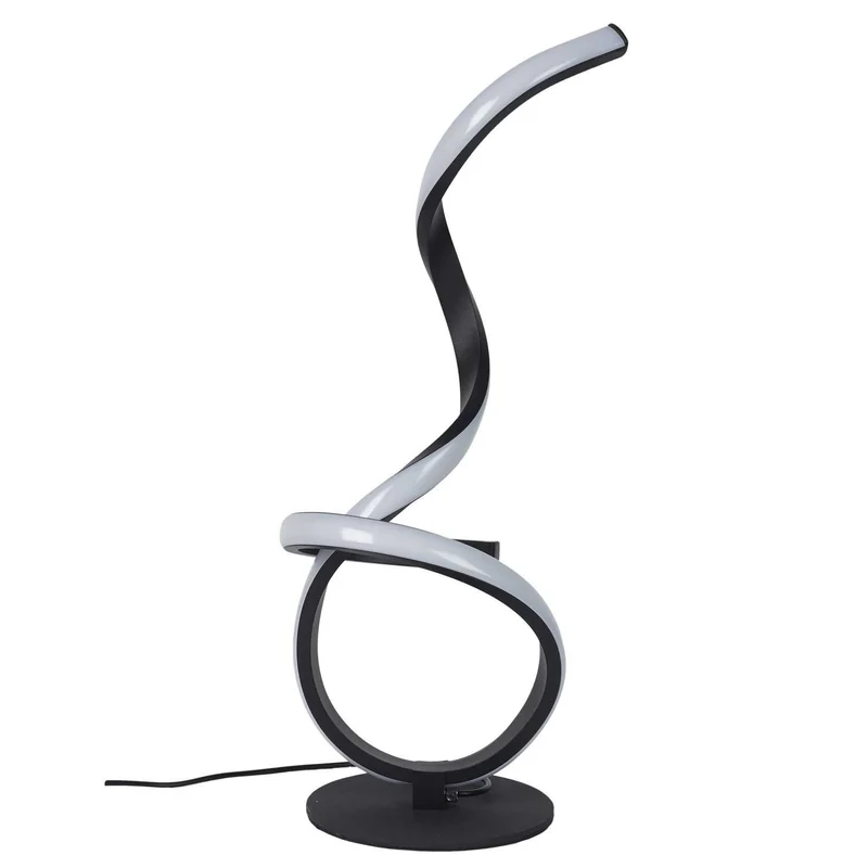 LAMPE LED DESIGN NOIR