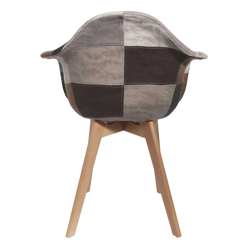FAUTEUIL PATCHWORK PU