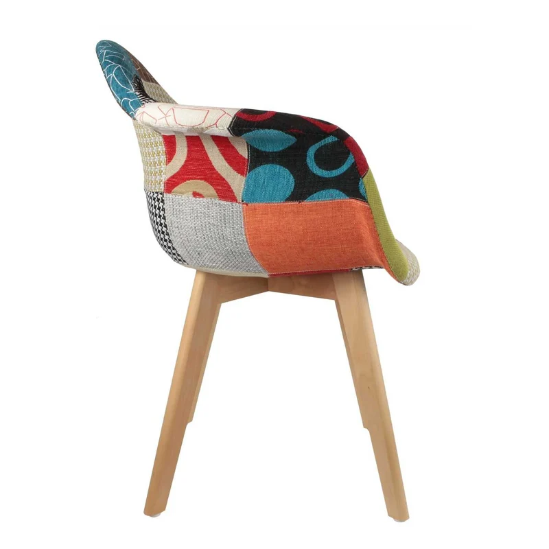 FAUTEUIL SCANDINAVE PATCHWORK
