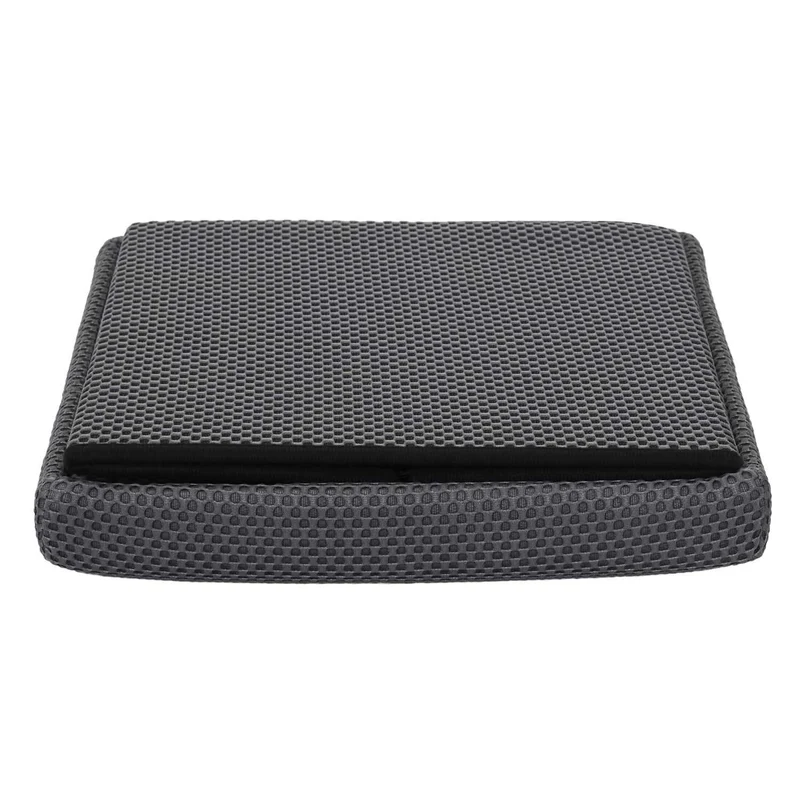 COFFRE POUF PLIABLE ATOME GRIS
