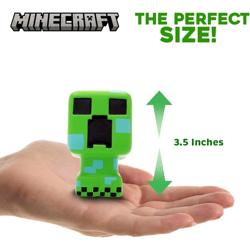 Minecraft SquishMe Surprise Squishy Toy, 1 Count