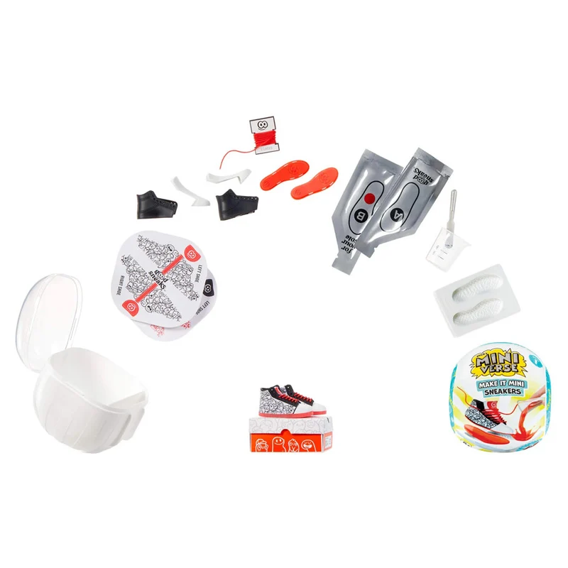 MGA Miniverse Make It Mini Sneakers DIY Craft Kit