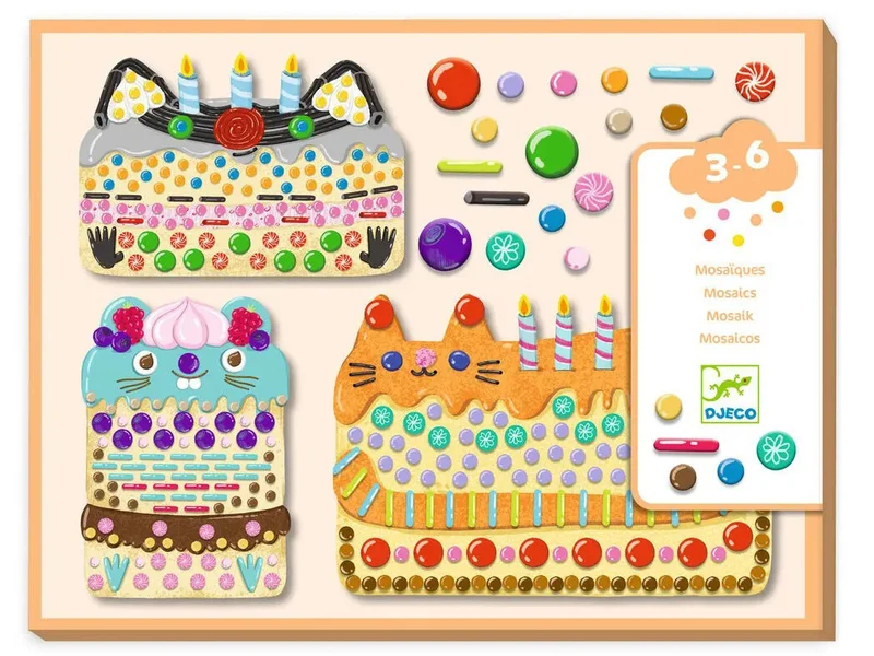 Mosaïque Cake et bonbecs - Djeco