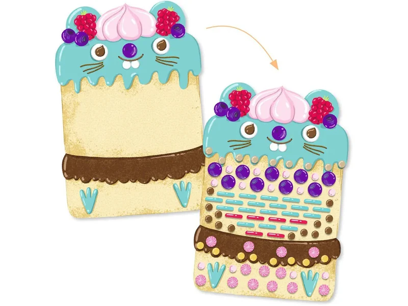 Mosaïque Cake et bonbecs - Djeco