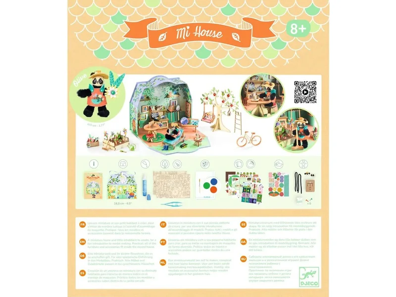 Maison miniature DIY Mi House - Olive - Djeco