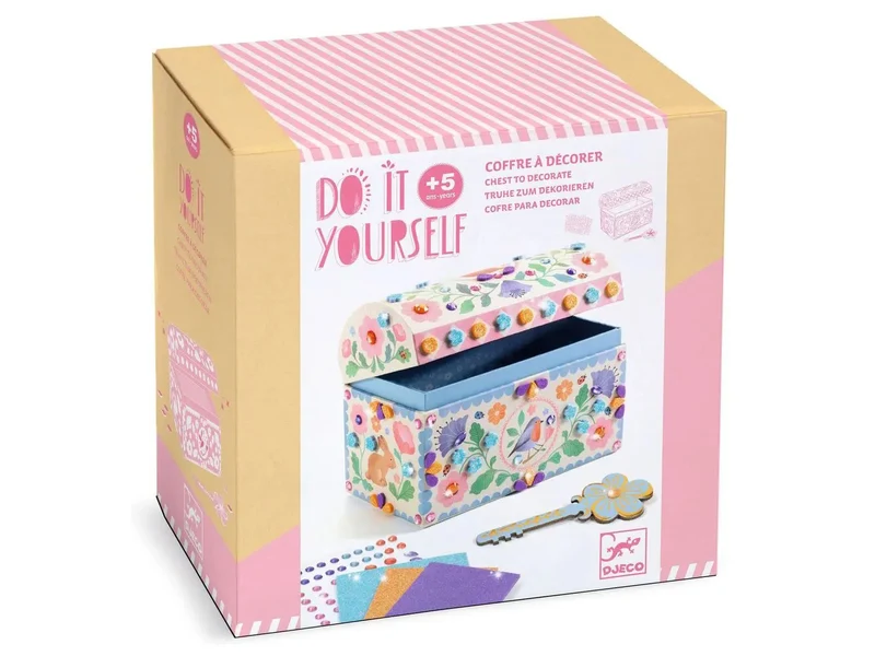 Coffret à décorer Précieux trésors - Djeco