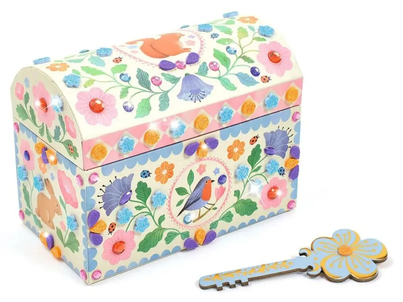 Coffret à décorer Précieux trésors - Djeco