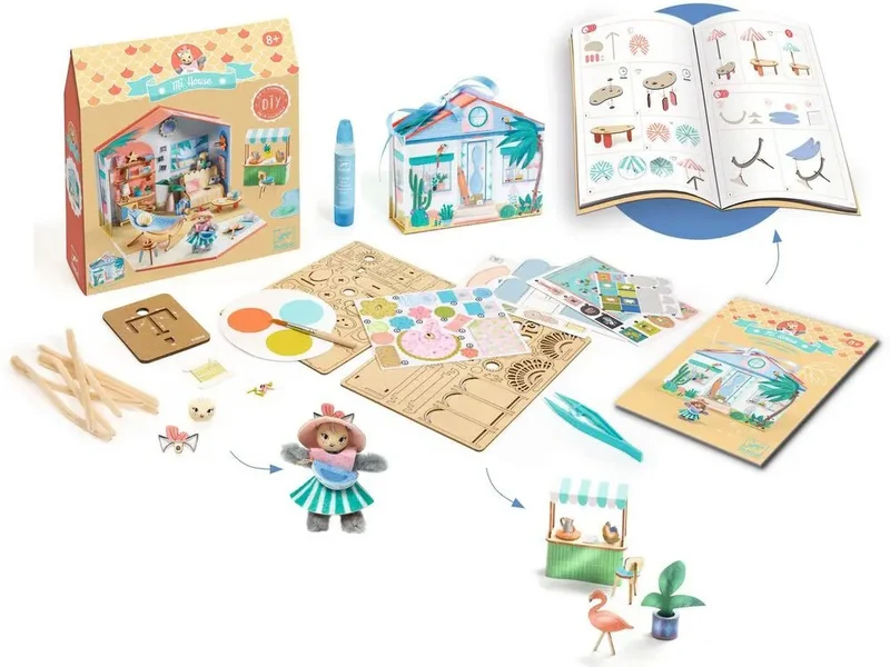 Maison miniature DIY Mi House - Mia - Djeco