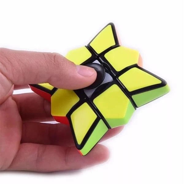 Spinner Rubik's Cube - Jouet Anti-stress
