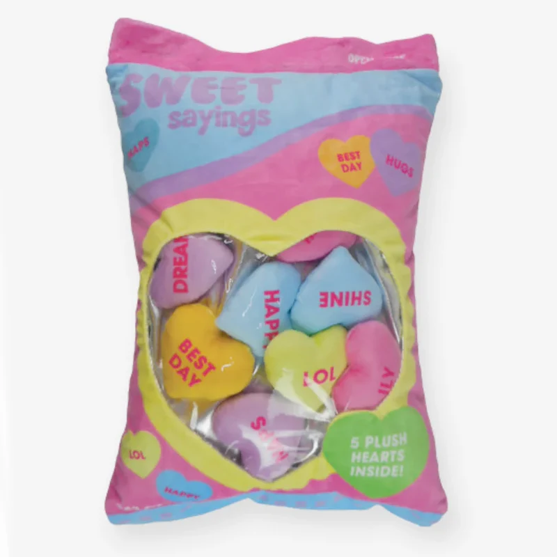Sweet Heart Sayings Plush