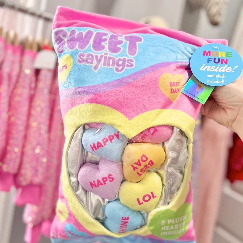 Sweet Heart Sayings Plush