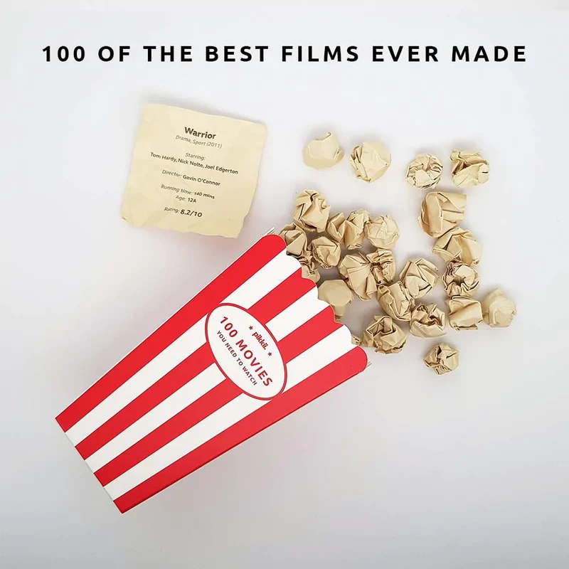 Movie Popcorn Bucket List--