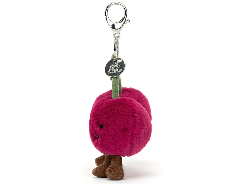 Peluche Amuseables Porte-clés cerises - Cherries Bag Charm - Jellycat