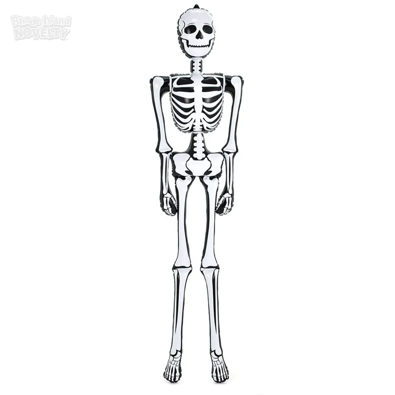 Inflatable Skeleton, Halloween Decoration, 72 Inches, 1 Count