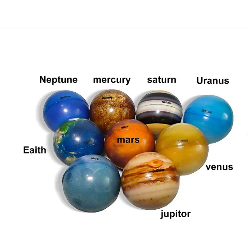 Stress Relief Ball Planets (Earth) / Balle antistress planétaire (Terre)