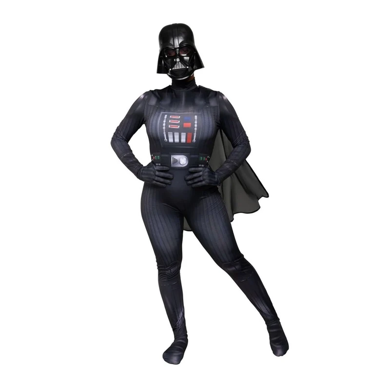 Darth Vader Zentai Costume for Adults, Star Wars, Sith Costume