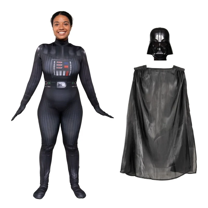 Darth Vader Zentai Costume for Adults, Star Wars, Sith Costume
