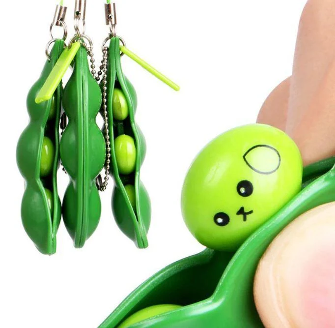 Porte-clé Fidget Bean Pod