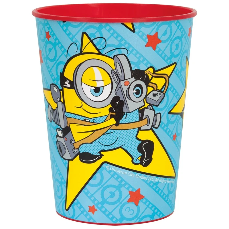 Minions Birthday Party Red Plastic Favour Cup, 16 Oz, 1 Count