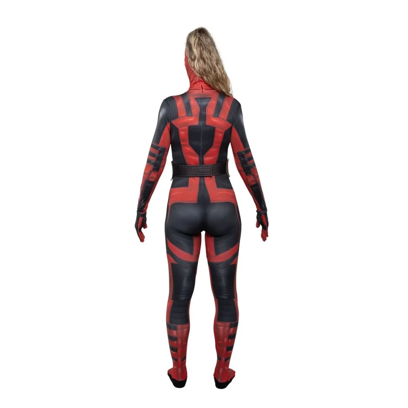 Lady Deadpool Zentai Costume for Adults, Marvel, Superhero Costume