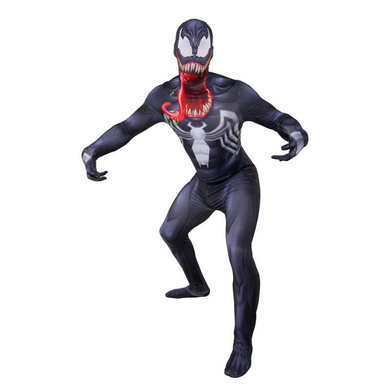 Venom Zentai Costume for Adults, Marvel, Villain Costume