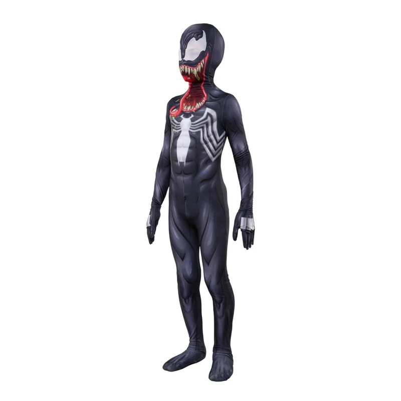 Venom Zentai Costume for Kids, Marvel, Villain Costume