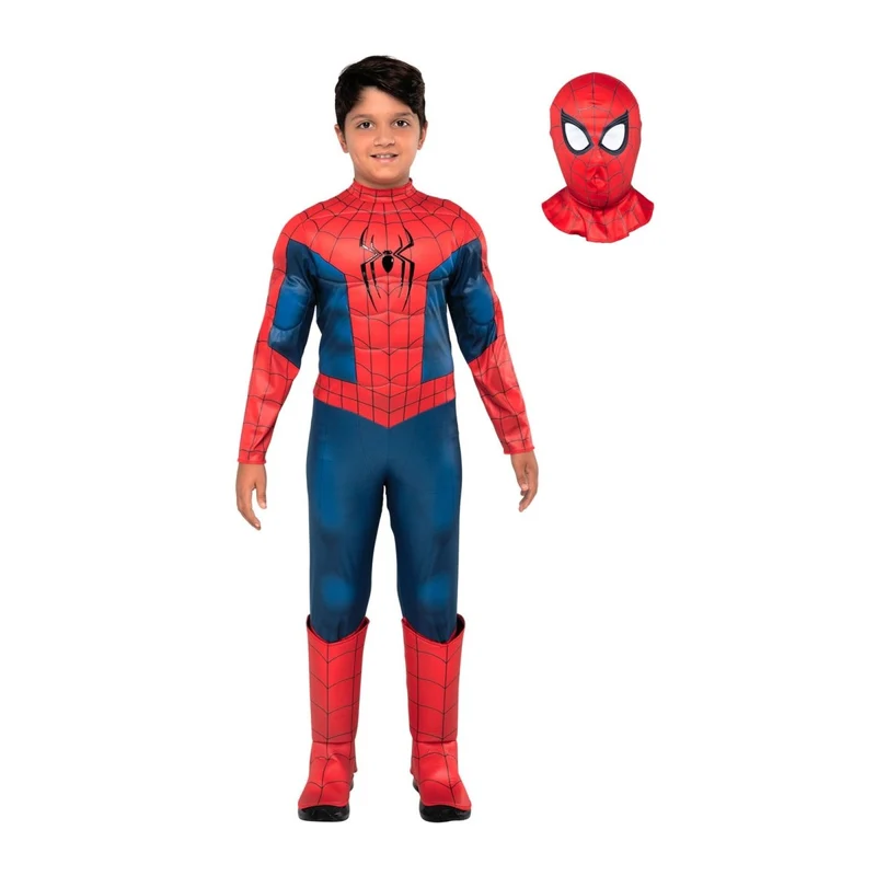 Spider-Man Qualux Costume for Kids, Marvel, Superhero Costume