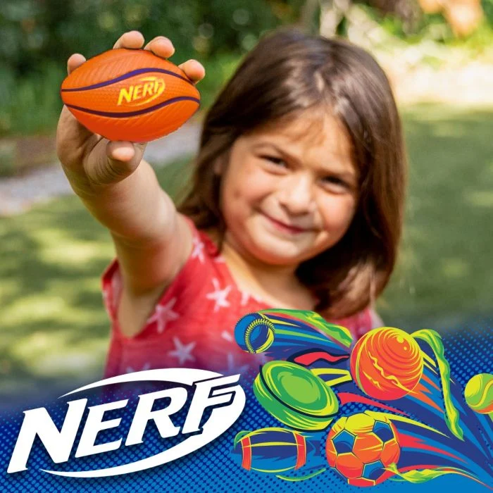 Nerf Multi Sport Foam Stress Balls Set of 3 Mini