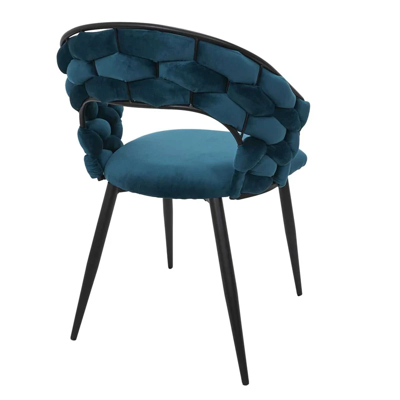 FAUTEUIL SAWYER BLEU CANARD