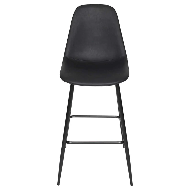 CHAISE DE BAR AMBER NOIR