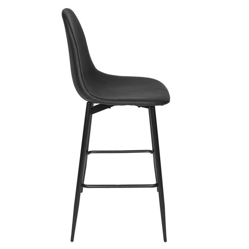 CHAISE DE BAR AMBER NOIR
