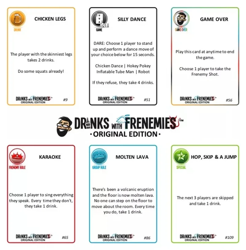 Drinks with Frenemies Game-