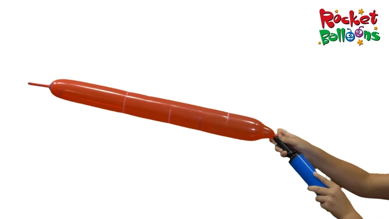 Schylling Rocket Balloons with Pump and 30 Colorful Balloons