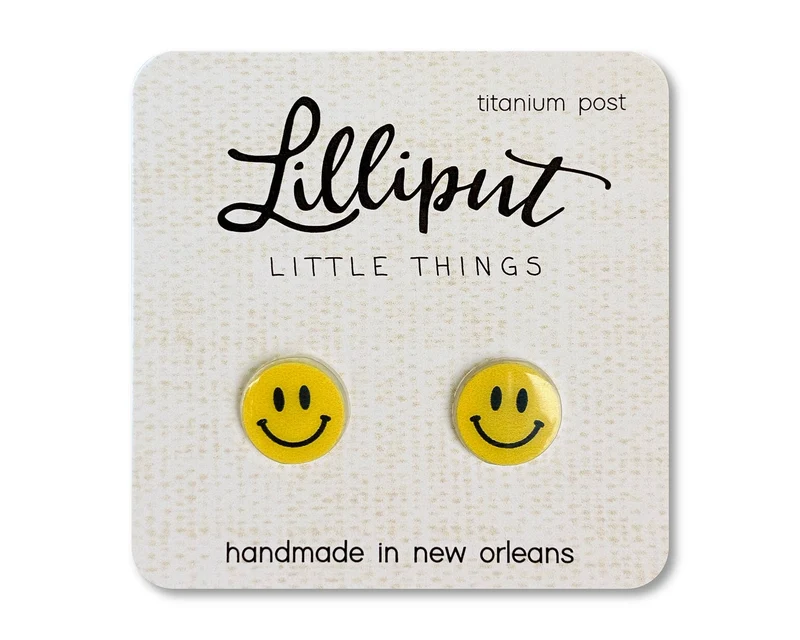 Happy Face Earrings Lilliput